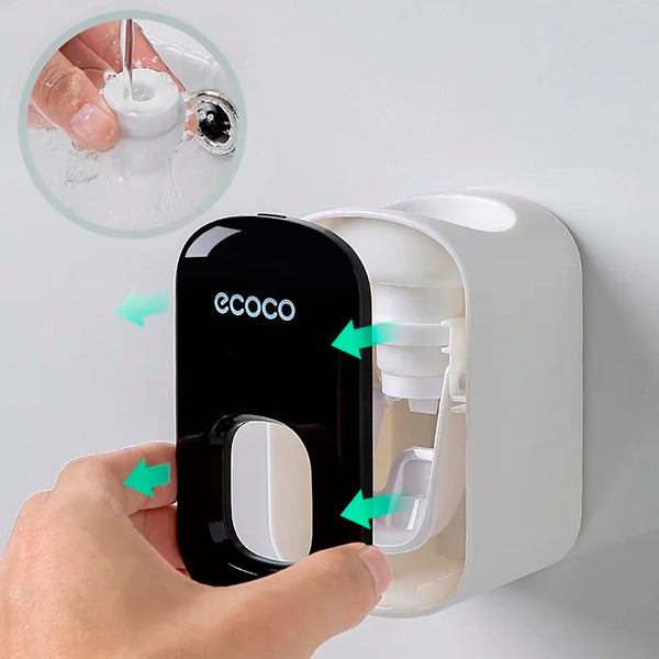 Automatische tandpasta dispenser, onmisbaar in elke badkamer!